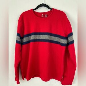 Vintage chunky knit/ cozy Guess Y2K "90s lambswool sweater